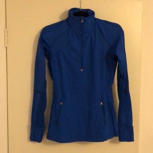 Lululemon Blue Half Zip Pullover Shirt Jacket  6